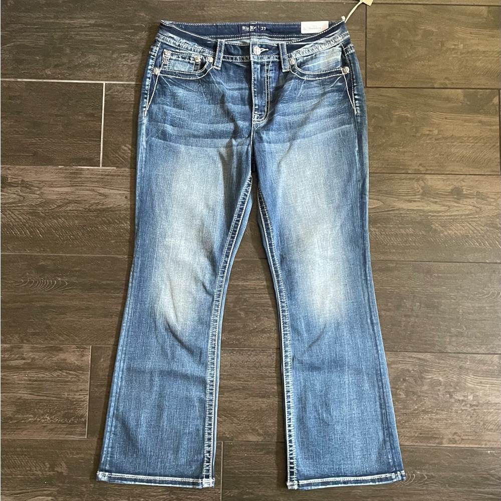 Miss Me Blue Bootcut Jeans
